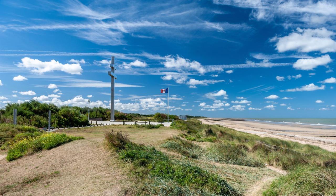 Jardin - A 50M De La Plage - Wifi - Parking Courseulles-sur-Mer Eksteriør billede